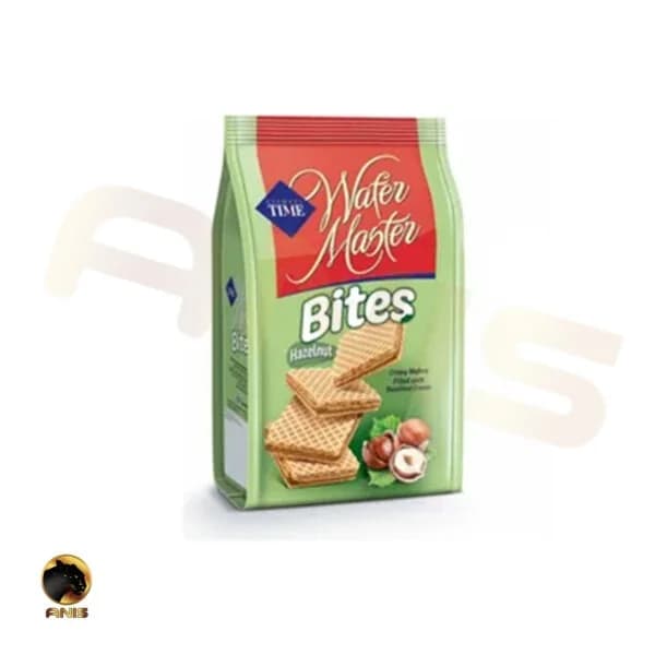 ویفر مکعب فندقی تایم TIME Wafer Master Bites با وزن 180 گرم