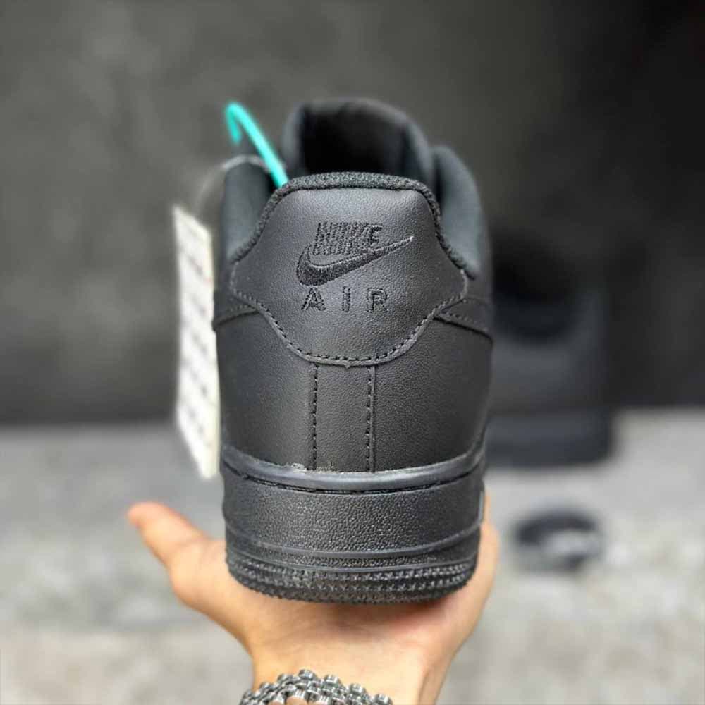 نایک ایرفورس 1 لو مشکی (مستر کوالیتی) Nike Air 1 Low Black (Master quality) — تصویر ۴