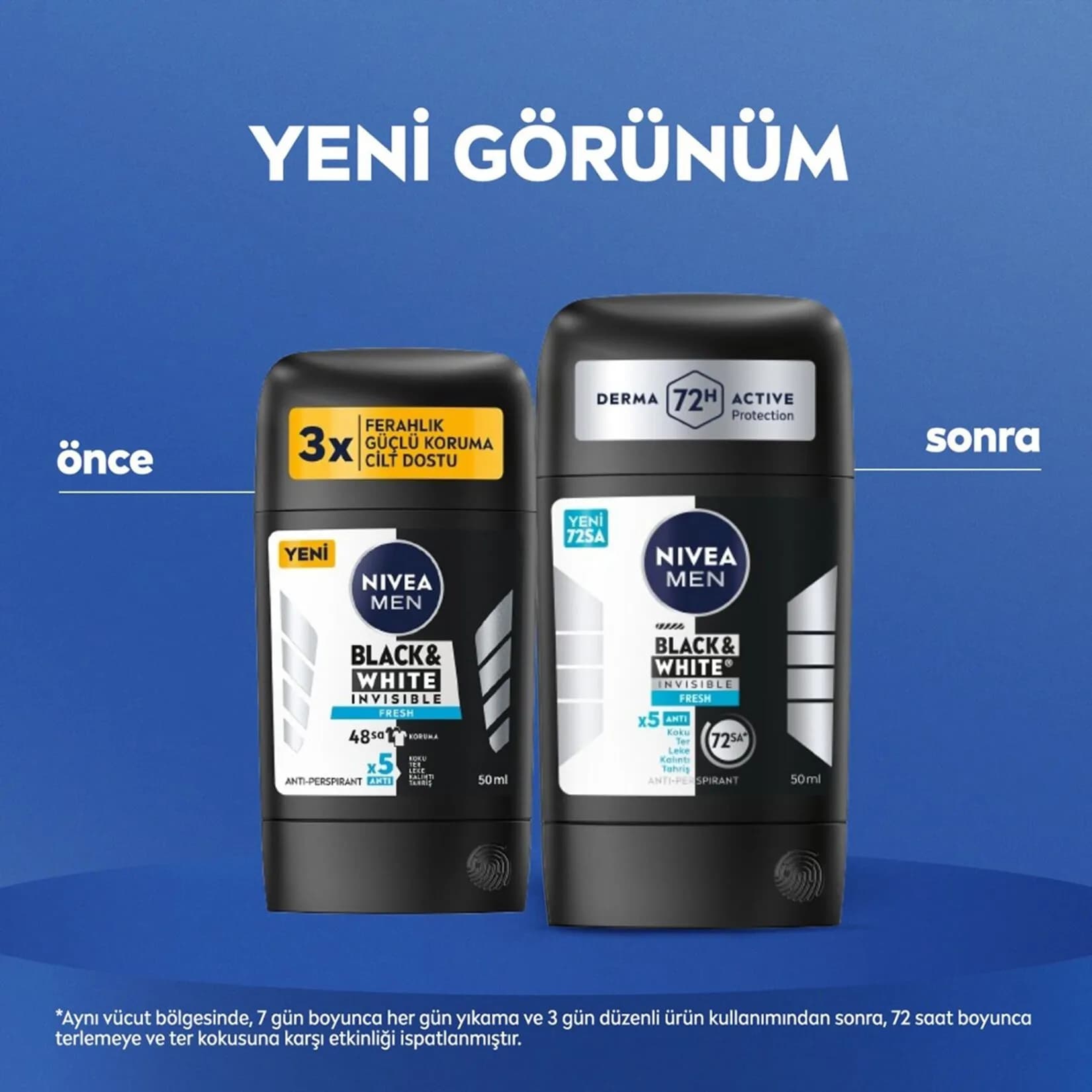 استیک ضد تعریق مردانه نیوآ بلک اند وایت — تصویر ۲