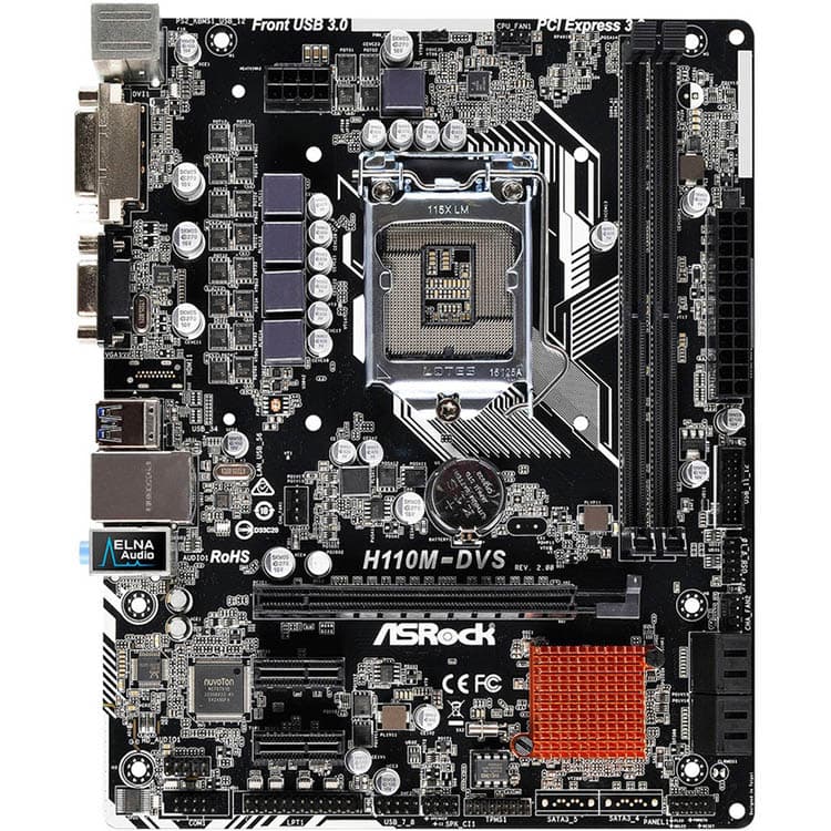 مادربرد ازراک ASRock H110M-DVS