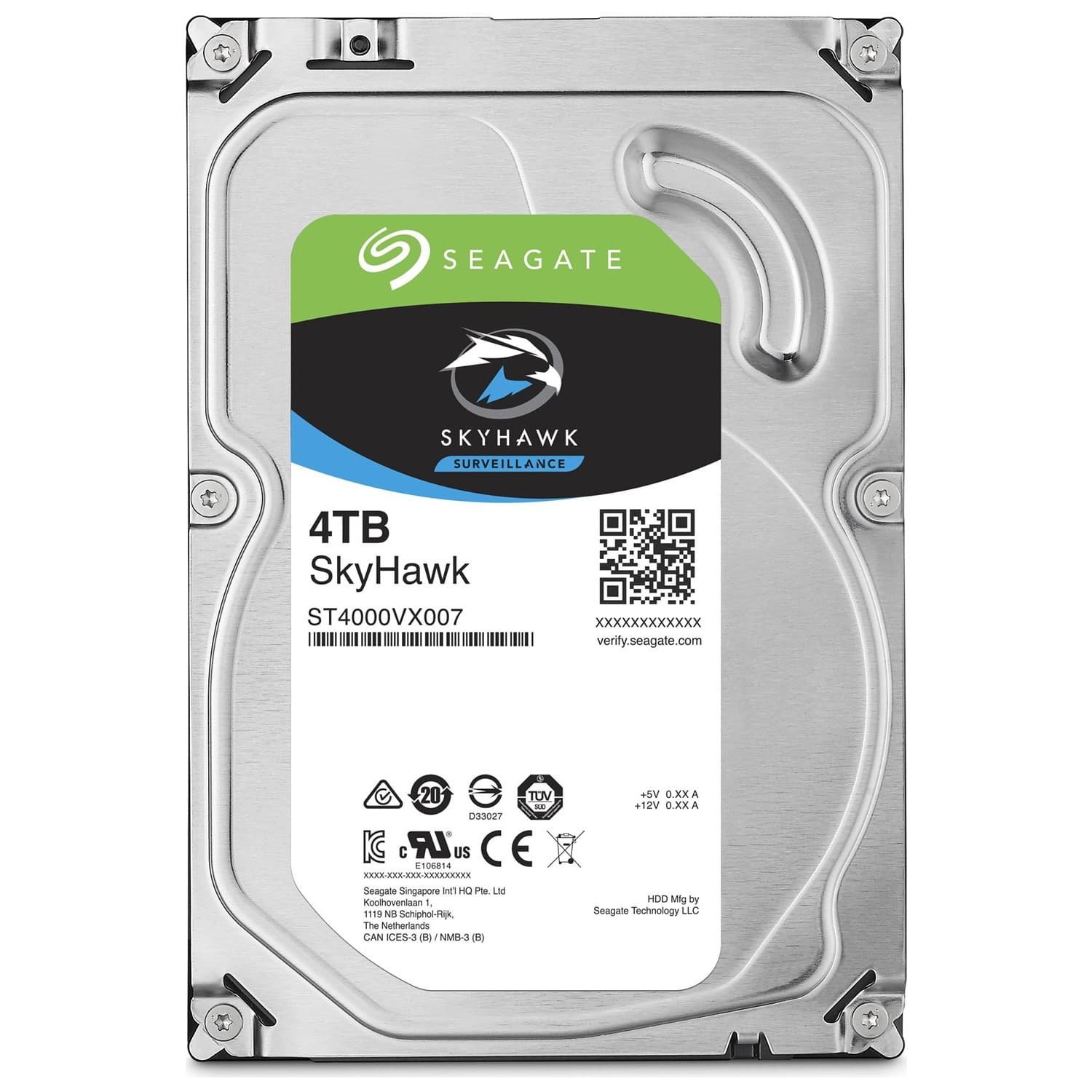 هارددیسک اینترنال سیگیت مدل Skyhawk ظرفیت 4 ترابایت