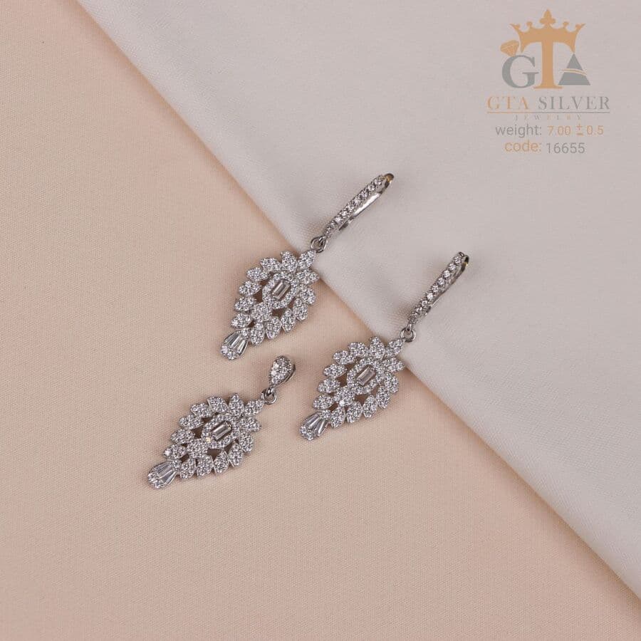 نیم ست نقره میکرو کد 16655