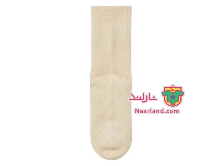 مجموعه 2 جفتی جوراب داخل کرکی Pepperts آلمان کرم رنگ طرح اسکی — تصویر ۷