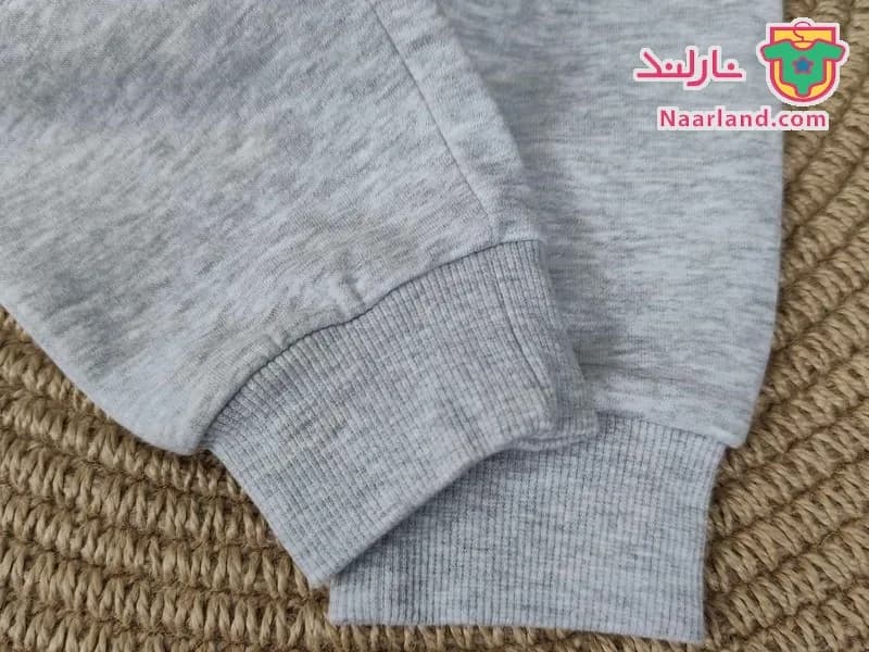 شلوار اسلش دورس داخل کرکی Peppetrs آلمان خاکستری ساده — تصویر ۳