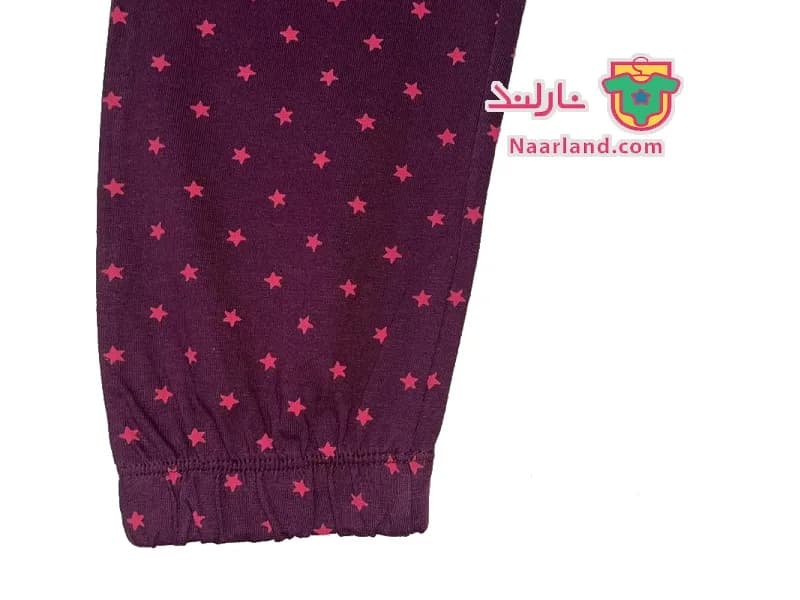 ست بلوز شلوار دخترانه سرخابی بنفش طرح Bibi &Tina — تصویر ۷