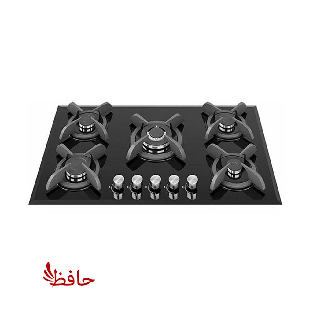 اجاق گاز صفحه ای شیشه ای پنج شعله دنپاسر مدل ونوس بی (venusb)