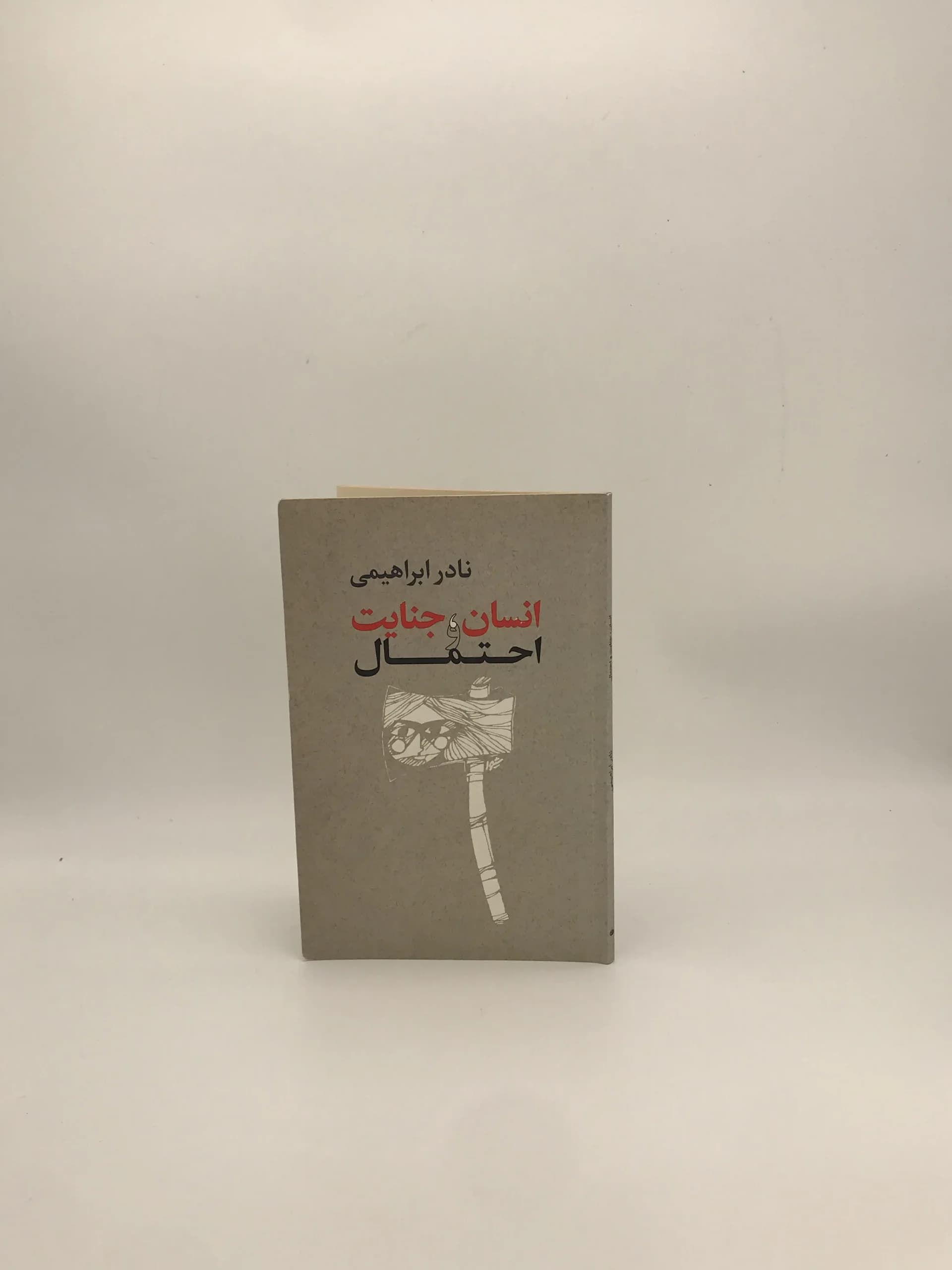 انسان جنایت و احتمال نوشته نادر ابراهیمی از نشر روزبهان — تصویر ۲