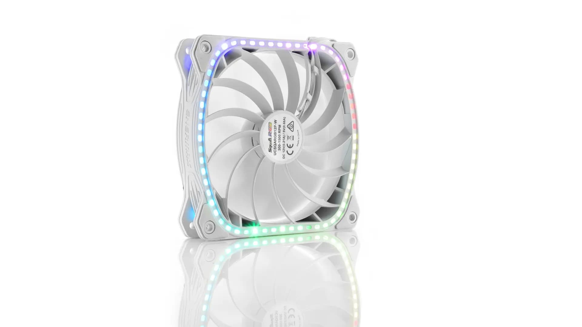 فن کیس کامپیوتر برند ENERMAX مدل SquA RGBf – استوک — تصویر ۲