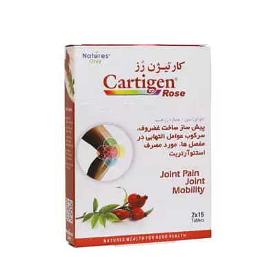 قرص کارتیژن رز نیچرز اونلی 30 عدد | غضروف ساز