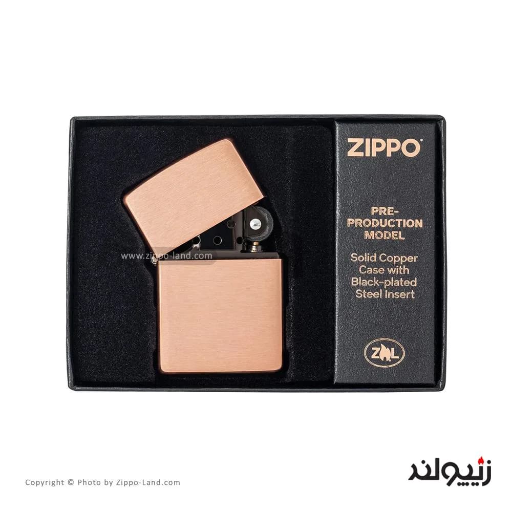 فندک زیپو مدل Classic Solid Copper کد 48107 — تصویر ۶