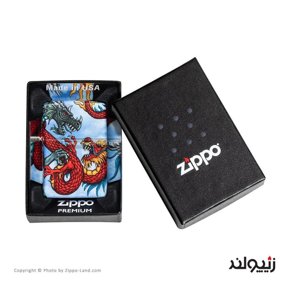 فندک زیپو مدل Dragon Design کد 49354 — تصویر ۸