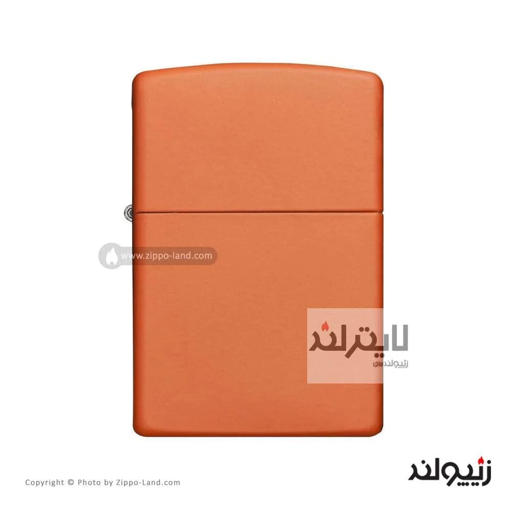 فندک زیپو مدل Classic Orange Matte کد 231