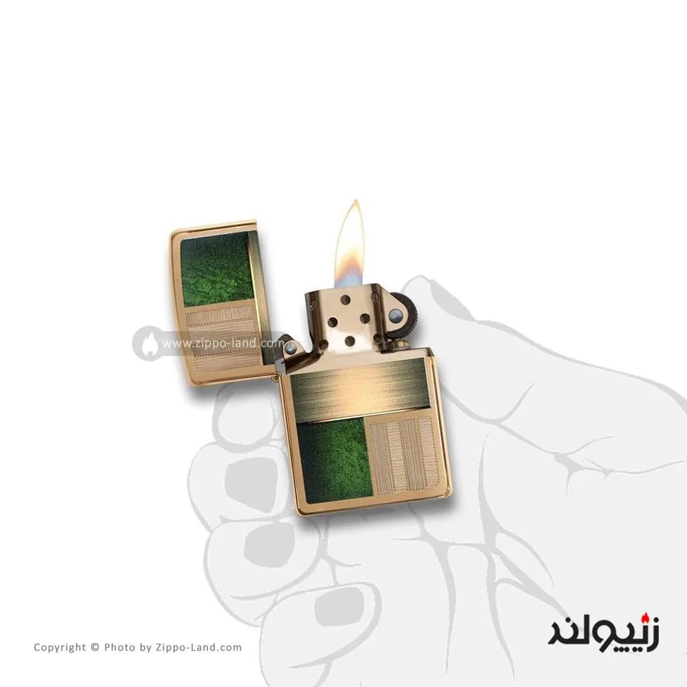 فندک زیپو مدل Germany Blocks Texture Design کد 28796 — تصویر ۴