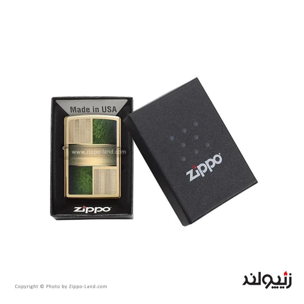 فندک زیپو مدل Germany Blocks Texture Design کد 28796 — تصویر ۵