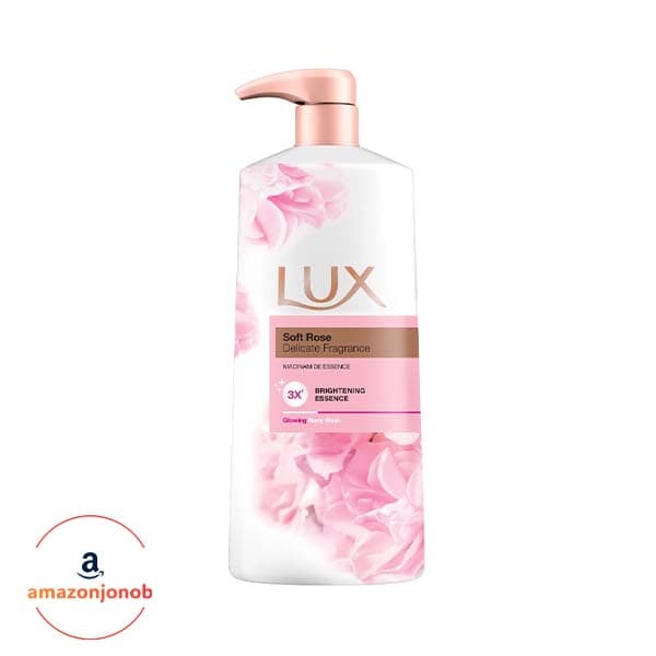 شامپو بدن LUX رایحه گل رز حجم 600 میلی لیتر