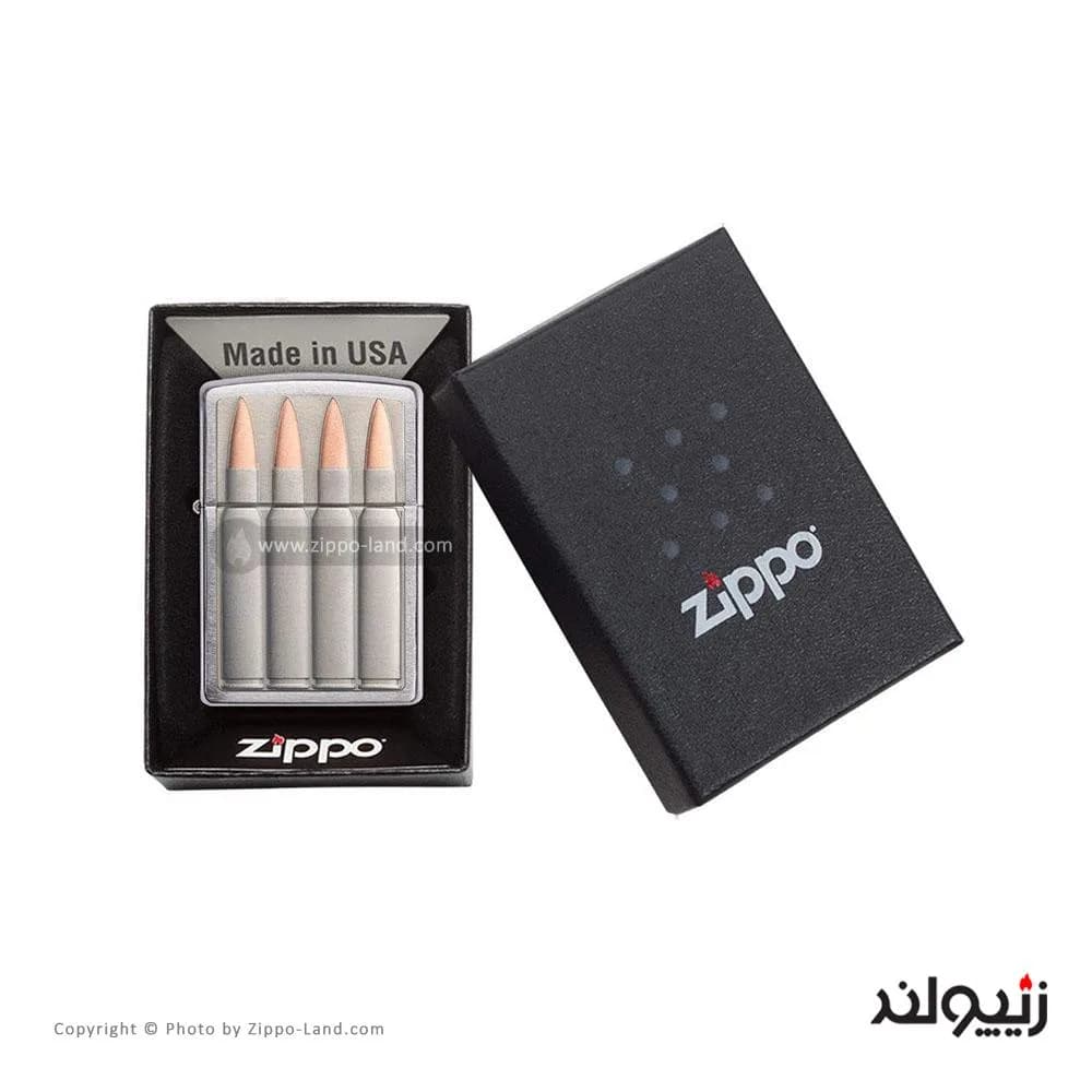 فندک زیپو مدل Bullet کد 29821 — تصویر ۵