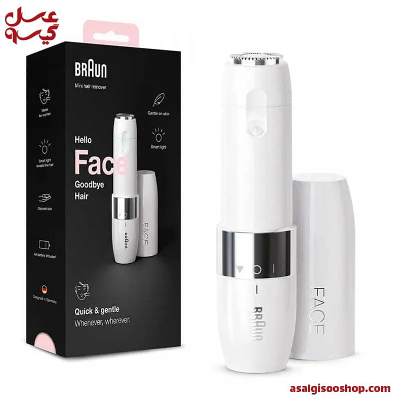 ماشین اصلاح موی صورت بانوان براون|Braun Women Facial Hair Remover FS1000| کد 2488