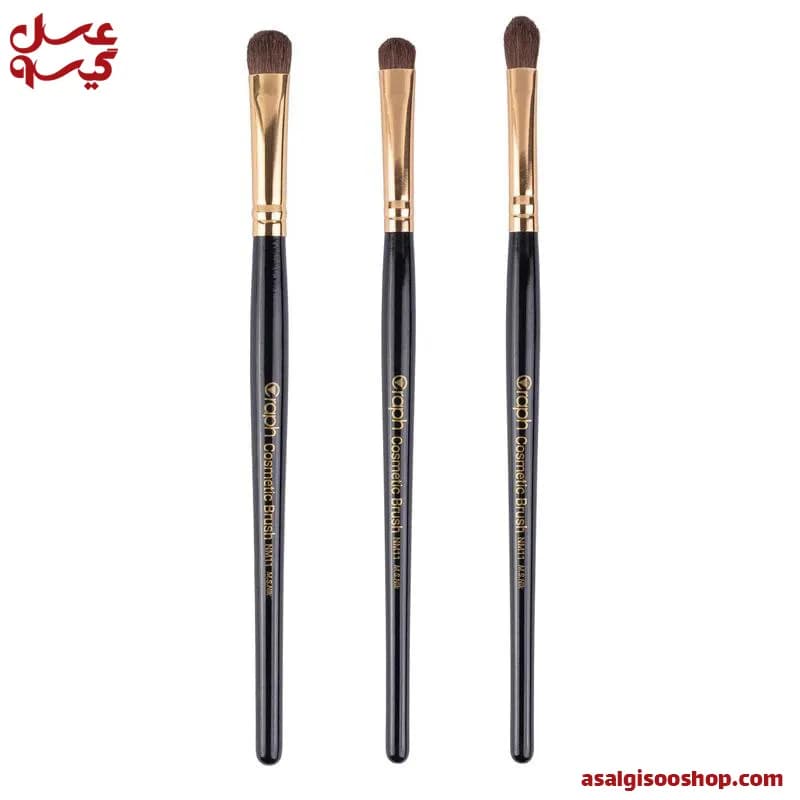 برس سایه گراف کد NM11 مجموعه 3 عددی |GRAPH NM11 Eyeshadow Brush Set (3PCS)| کد 2480 — تصویر ۲