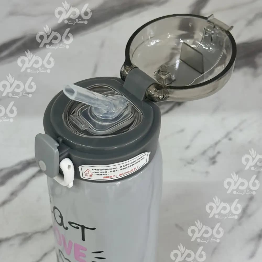 تراول ماگ قفل دار چاپ عروسک 350میل — تصویر ۴