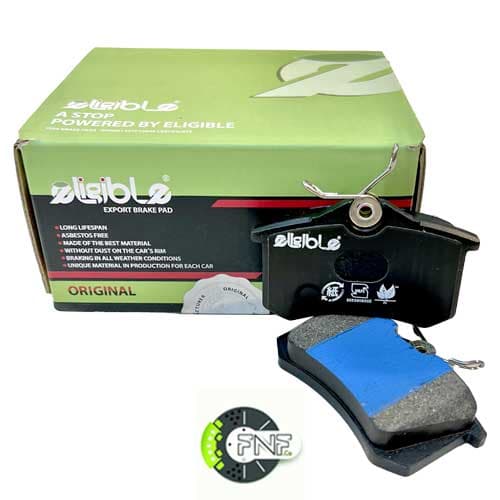 لنت ترمز عقب تارا الیجیبل کربن سرامیک کد AA02B-C