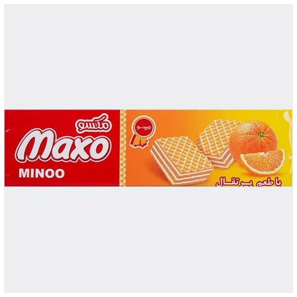 ویفر پرتقالی مینو بسته 40 گرمی