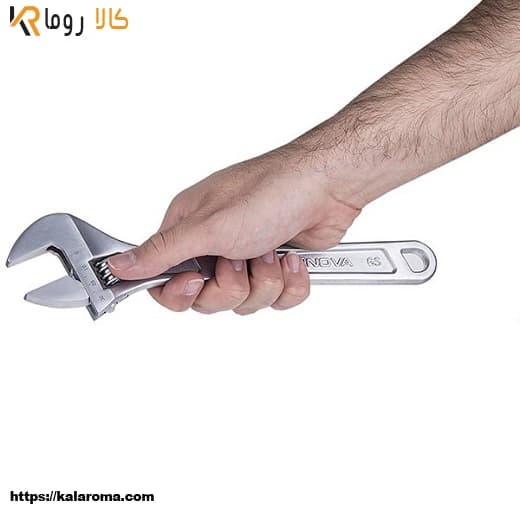 آچار فرانسه نووا مدل NTA 3003 سایز 10 اینچ — تصویر ۶