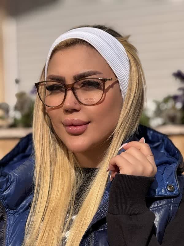 عینک طبی برند جیمی چو مدل 6887 — تصویر ۸