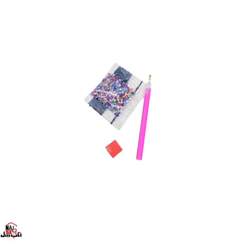 بازی آموزشی ناب سل مدل تابلو نقاشی الماسی خرگوش بامزه RABBIT LUCKY NAAB004 — تصویر ۳
