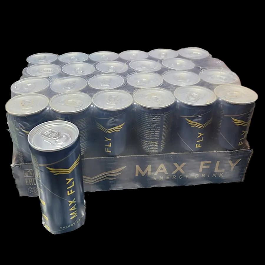 نوشیدنی انرژیزا مکس فلای مدل کلاسیک (بدون طعم) 250 میل – عمده باکس 24 عددی