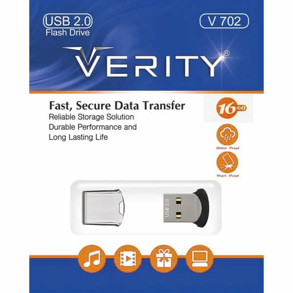 فلش مموری وریتی مدل V702 ظرفیت 16 گیگابایت — تصویر ۲