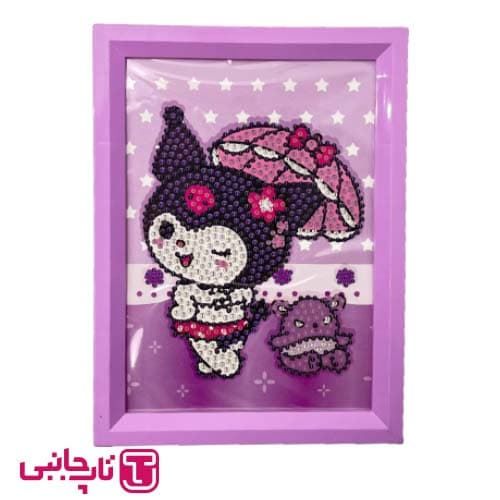 بازی آموزشی مدل ساخت تابلو نقاشی الماسی طرح کرومی A168-H11