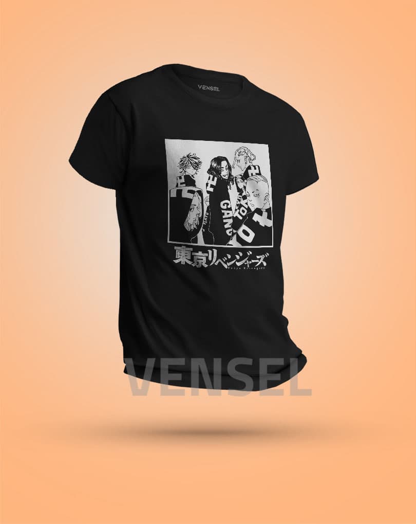 تیشرت توکیو ریونجرز طرح توکیو مانجی T-17