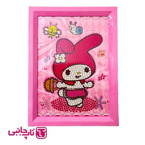 بازی آموزشی مدل ساخت تابلو نقاشی الماسی طرح کرومی A168-H6