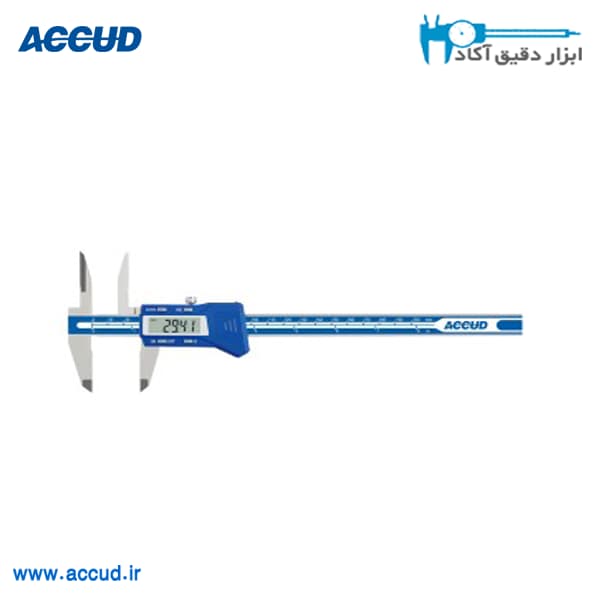 کولیس دیجیتال با فک داخل سنج بلند Accud (اکود با گارانتی شرکتی) مدل 107-006-11