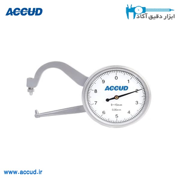 ضخامت سنج منقاری 10-0 میلی متر Accud (اکود با گارانتی شرکتی) مدل 452-010-11