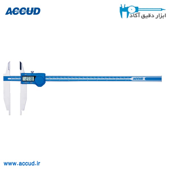 کولیس 20سانتیمتر دیجیتال دوفک Accud (اکود با گارانتی شرکتی) مدل 130-008-11 — تصویر ۲