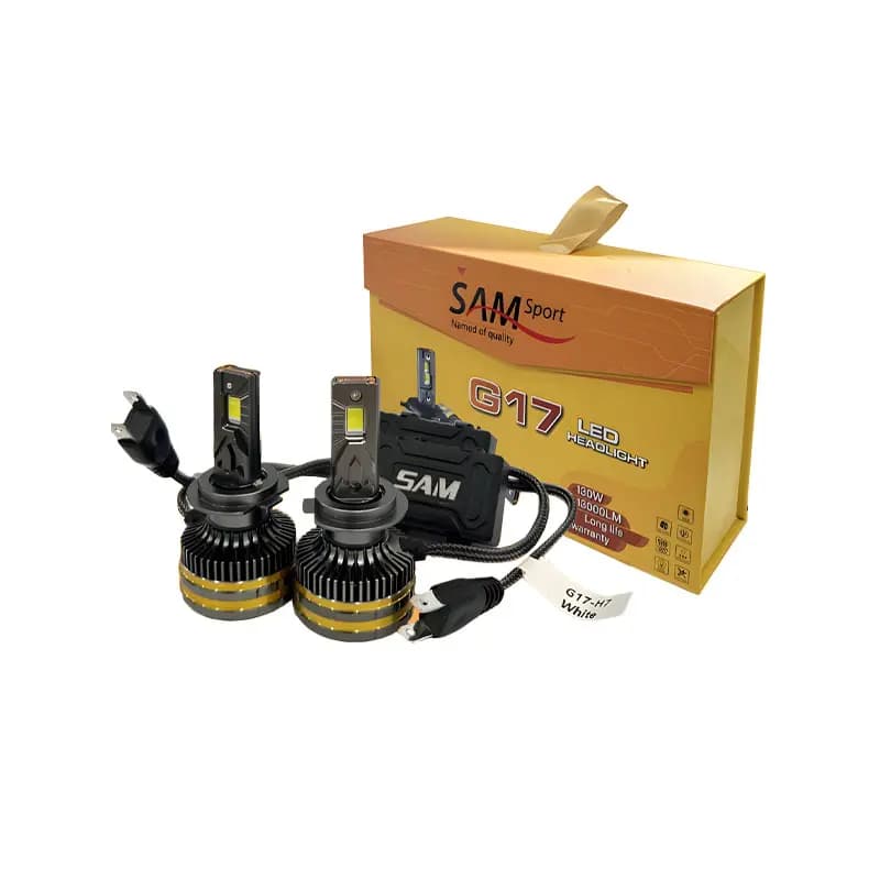 هدلایت G17 مدل 130W توان روشنایی 13000LM برند سام اسپرت — تصویر ۲