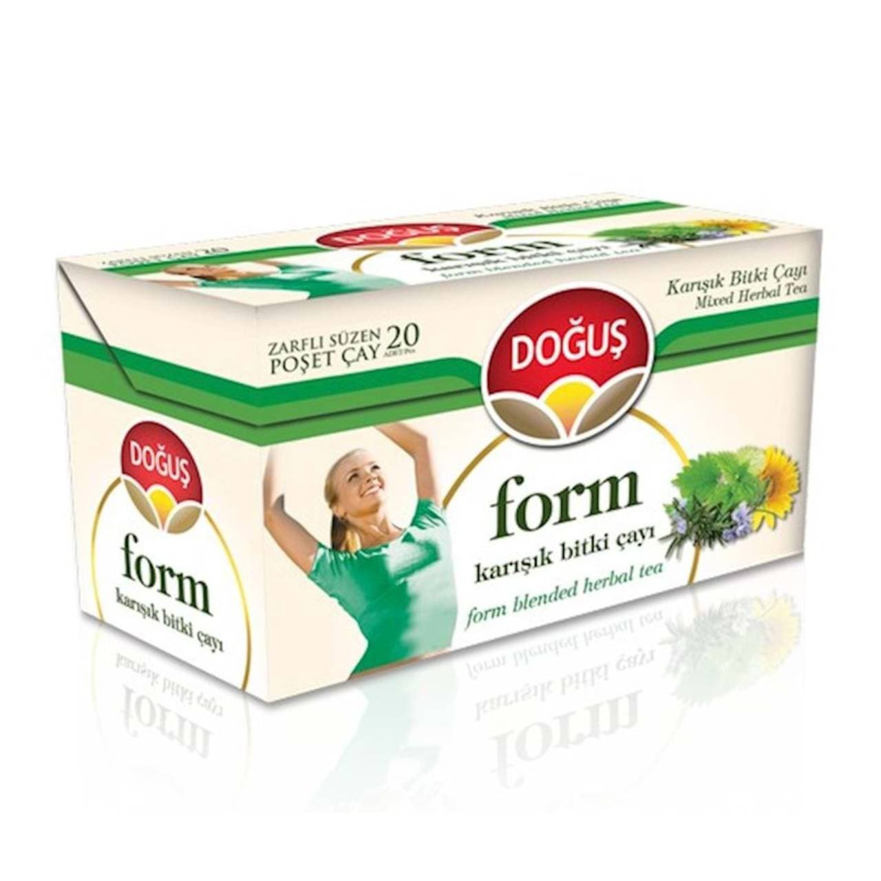 دمنوش کیسه ای فرم مخلوط چند گیاه 20 عددی دوغوش dogus FORM