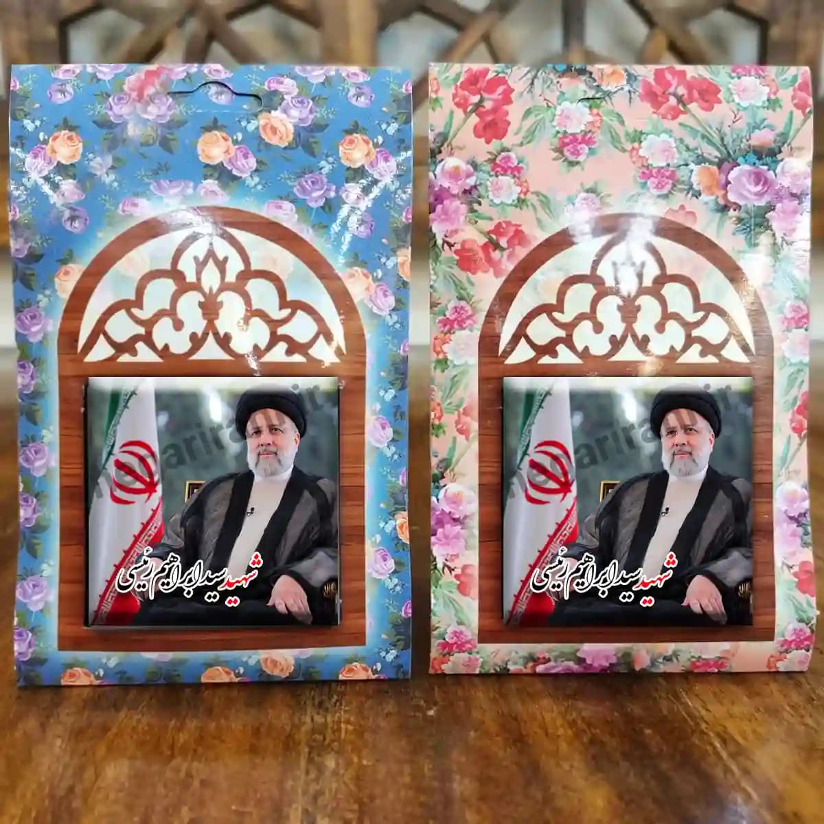 تندیس کاشی پنجره ای شهید سید ابراهیم رئیسی مدل 2Z28 — تصویر ۵