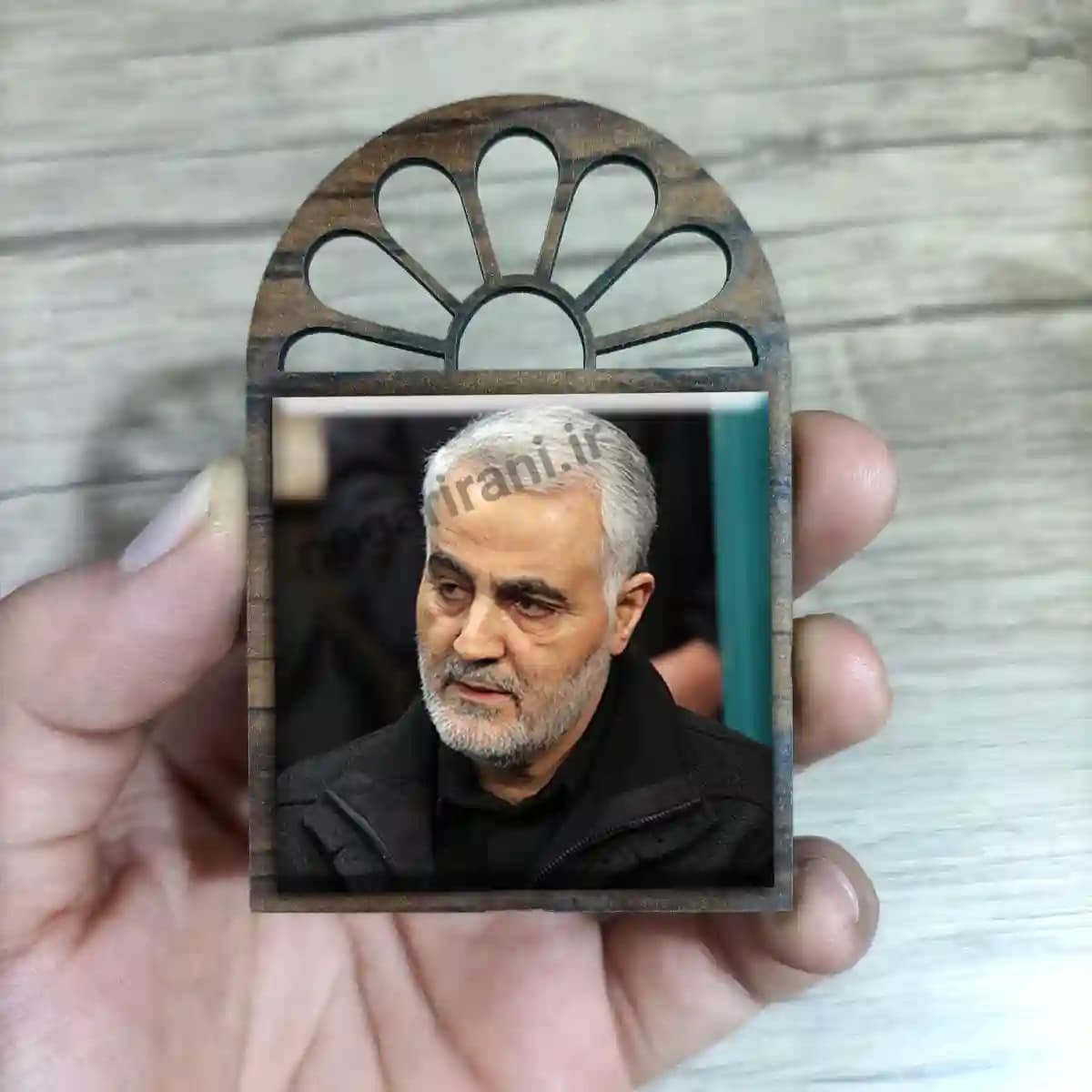 تندیس کاشی پنجره ای حاج قاسم مدل 2ZG107 — تصویر ۳