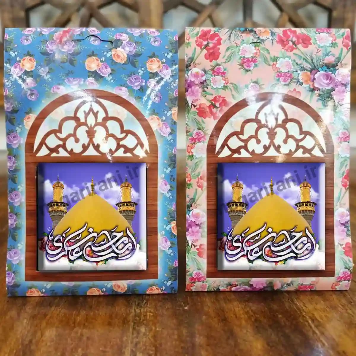 تندیس کاشی پنجره ای حرم امام حسن عسکری مدل 2W 2 — تصویر ۵