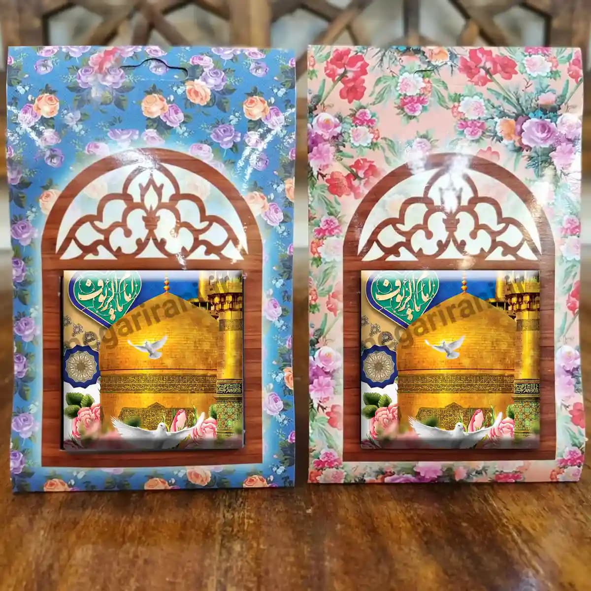 تندیس کاشی پنجره ای یا امام رئوف مدل 2K 21 — تصویر ۵