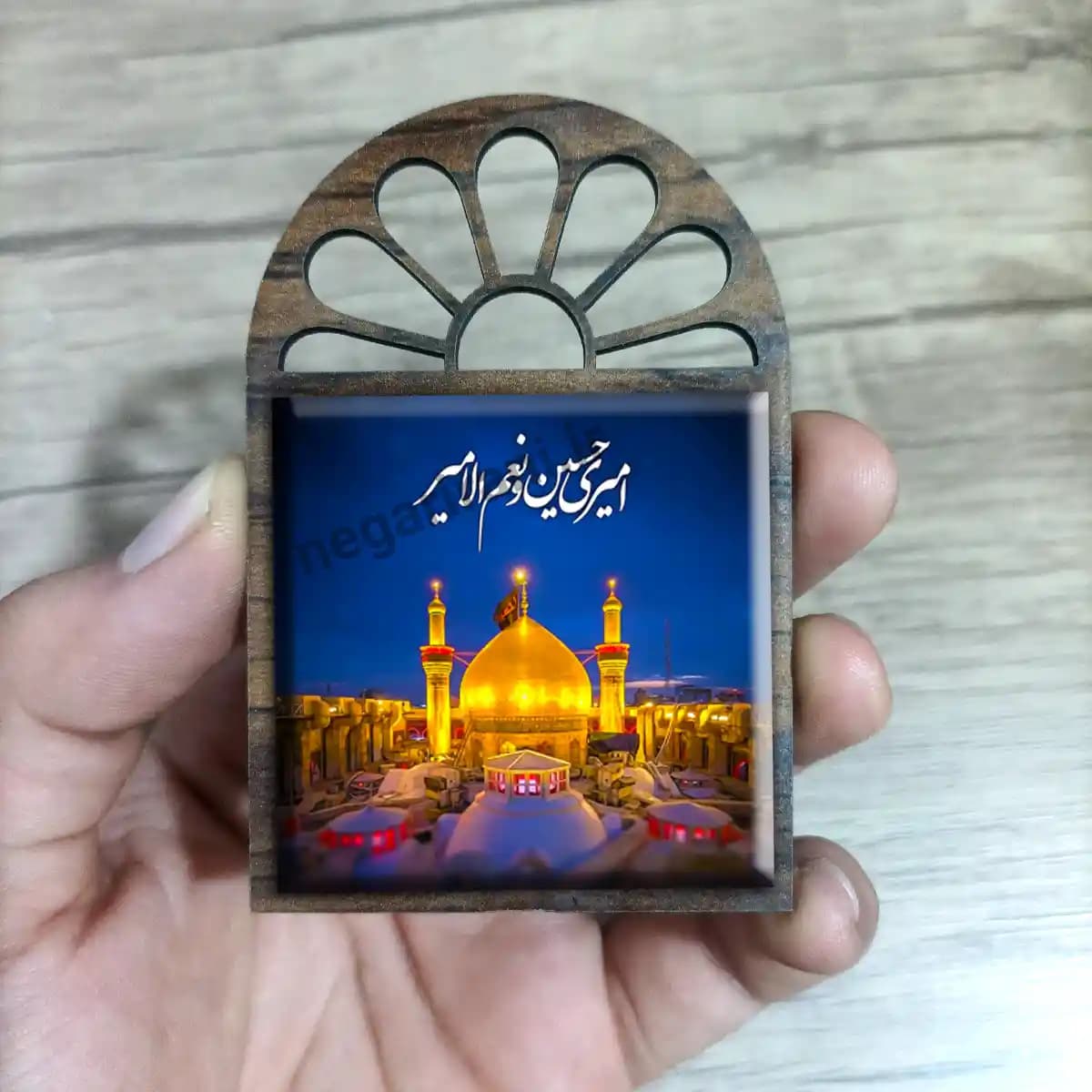تندیس کاشی پنجره ای امیری حسین و نعم الامیر مدل 2F45 — تصویر ۳
