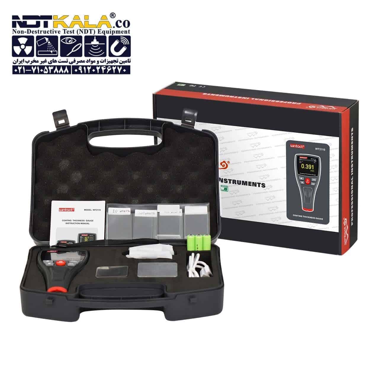 ضخامت سنج رنگ وینتکت Wintact WT2110 — تصویر ۳