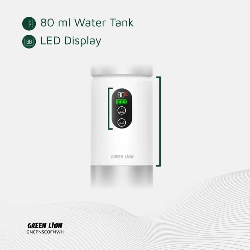 قهوه ساز مسافرتی گرین لاین مدل کمپیناس Green lion portable coffe maker — تصویر ۷