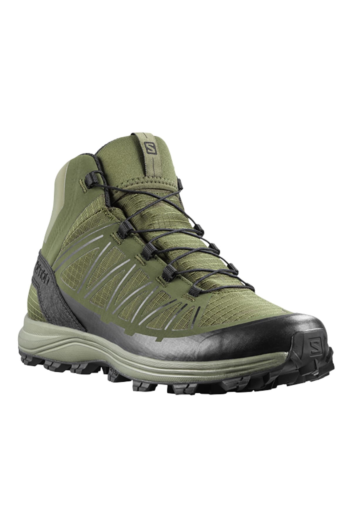 کفش بیرونی سالومون زنانه پارچه سبز اسپرت راسته اسپرت | Salomon L40742400