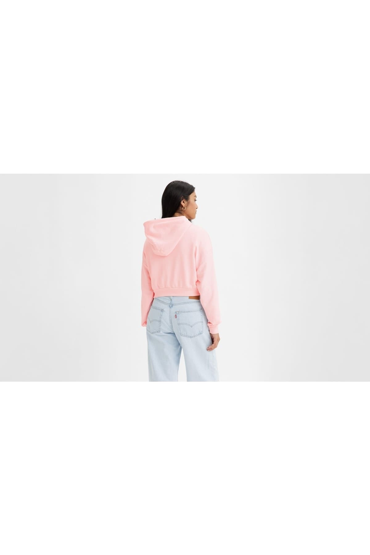 سویشرت لیوایز مردانه پنبه-پلی استر صورتی راسته Regular/رگولار Regular/رگولار Daily/روزانه | Levi’s A2642-0003 — تصویر ۲