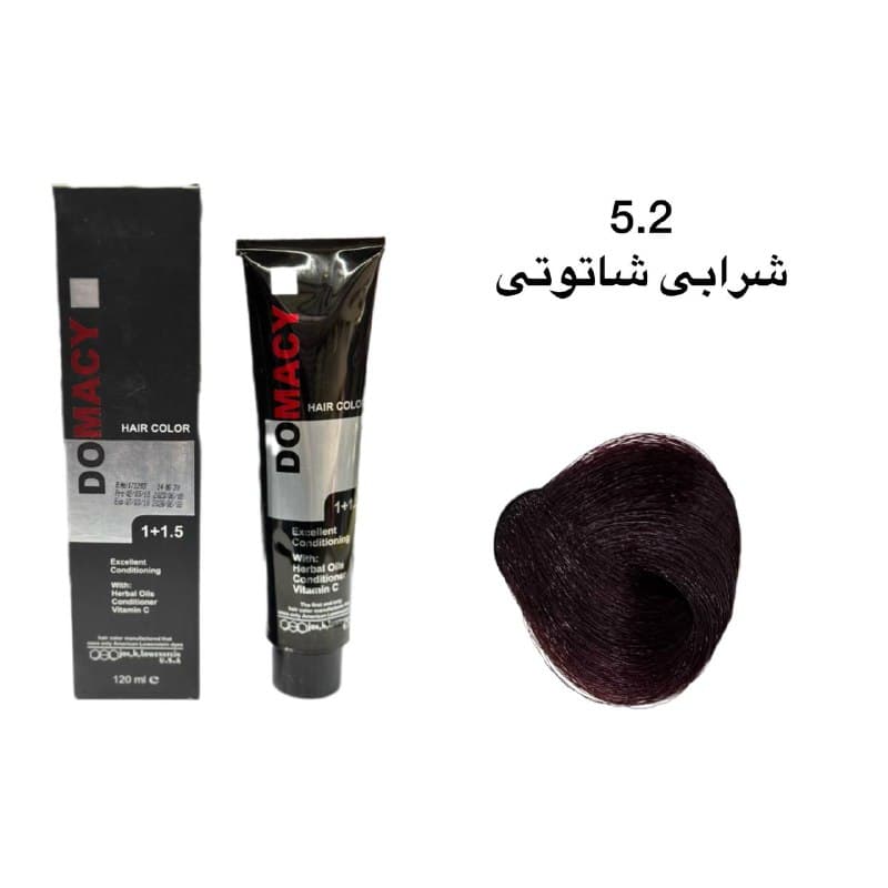 رنگ مو دوماسی 5.2