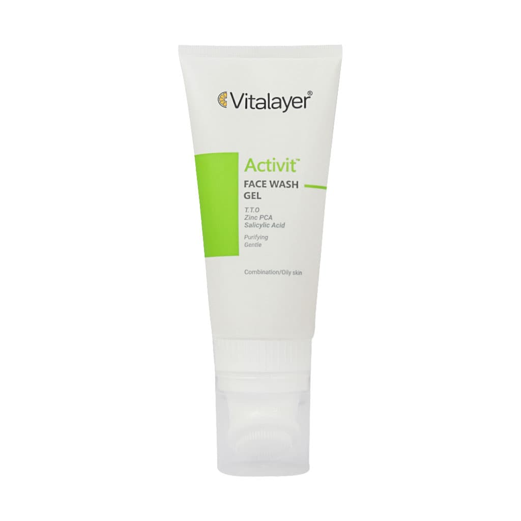 ژل شستشوی صورت اکتی ویت ویتالیر Face Wash Gel Activit Vitalayer