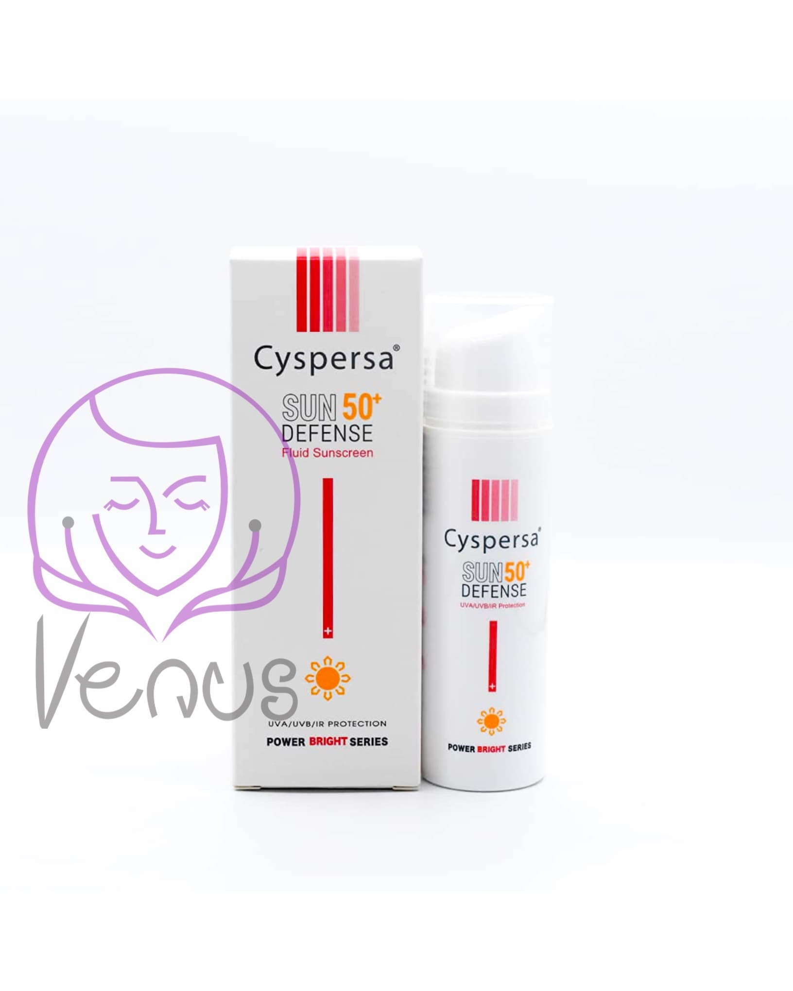 فلوئید ضدآفتاب پاور برایت سیسپرسا CYSPERSA — تصویر ۲